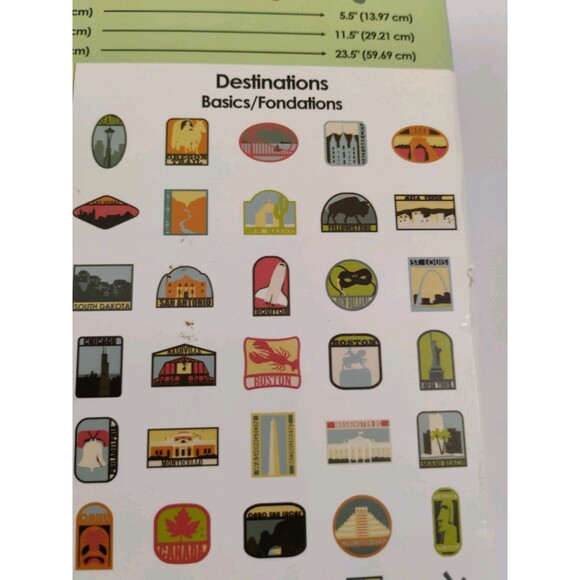 CRICUT CARTRIDGE - Destinations "Shapes" Cartridges Kit - Picture 9 of 16